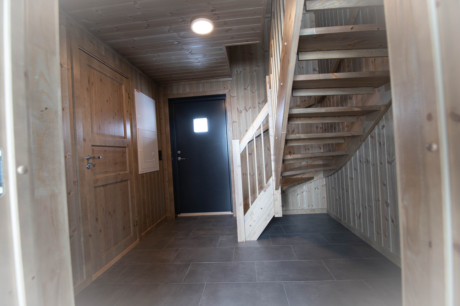 Gang/entrè/loftstrapp Galleribilde