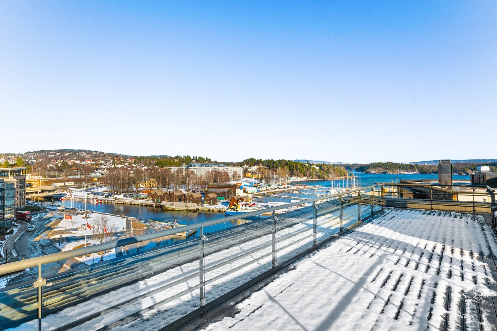 Felles takterrasse Galleribilde