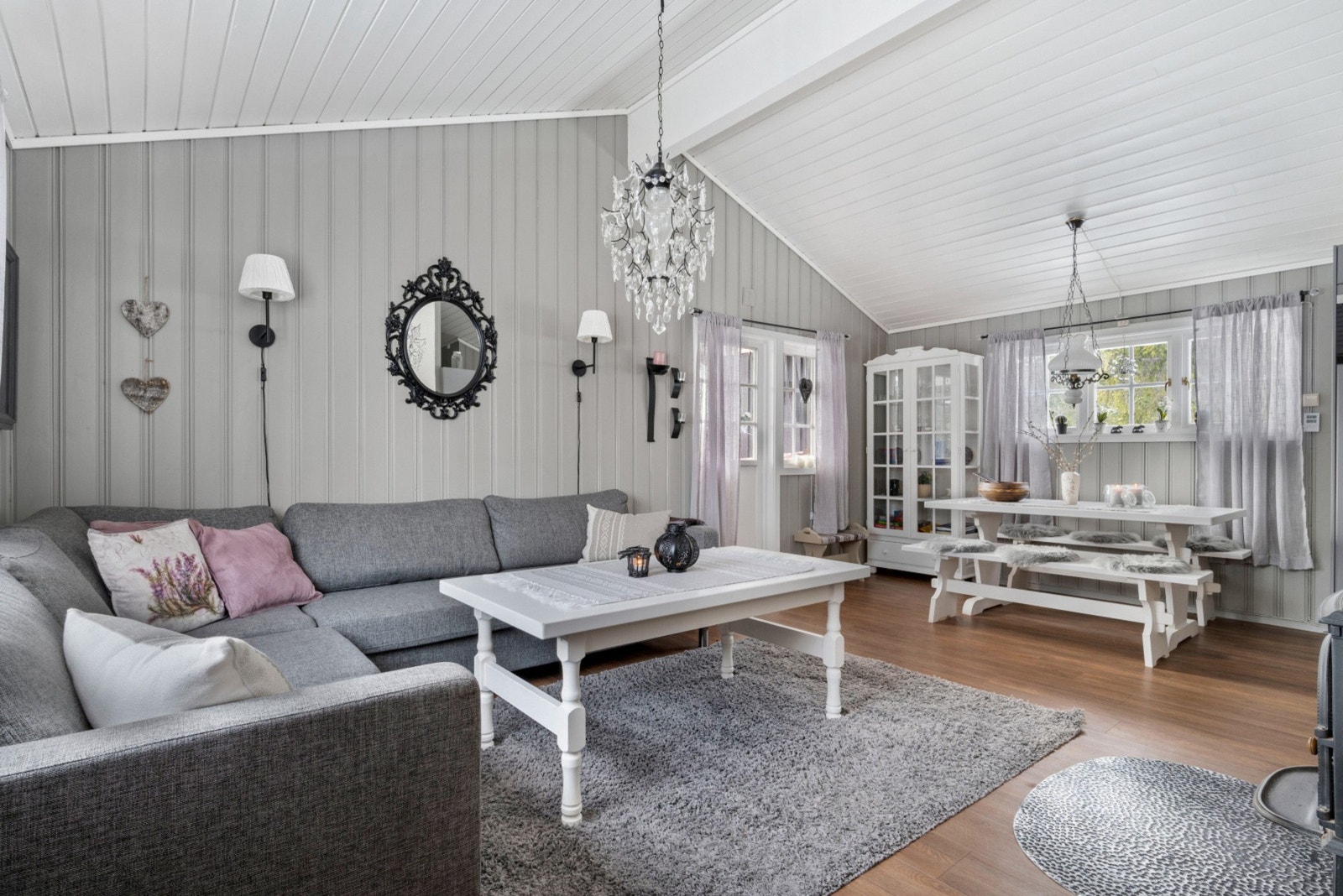 Stua er på ca. 18 kvm. Galleribilde