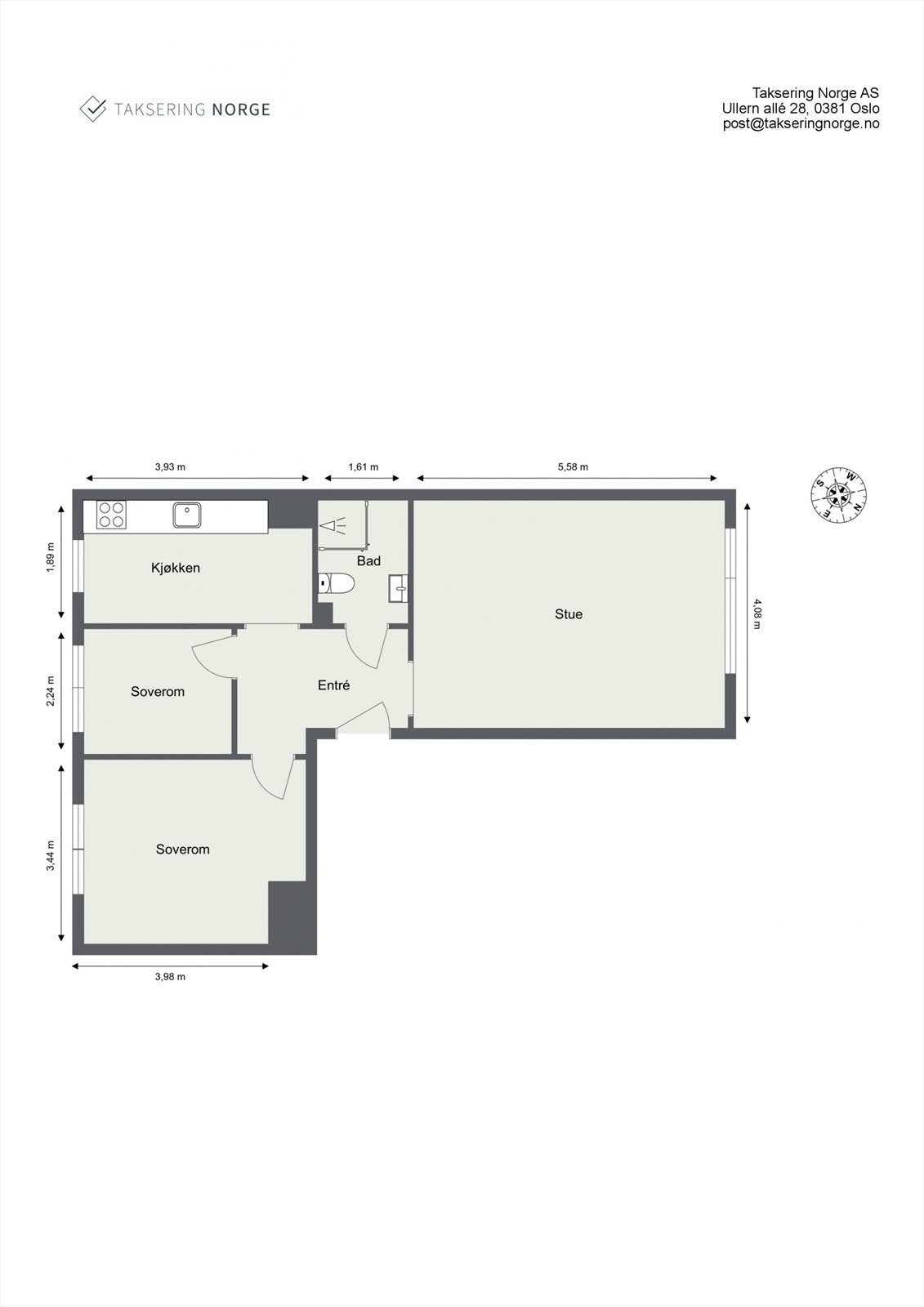 Orienter deg i leiligheten. Galleribilde