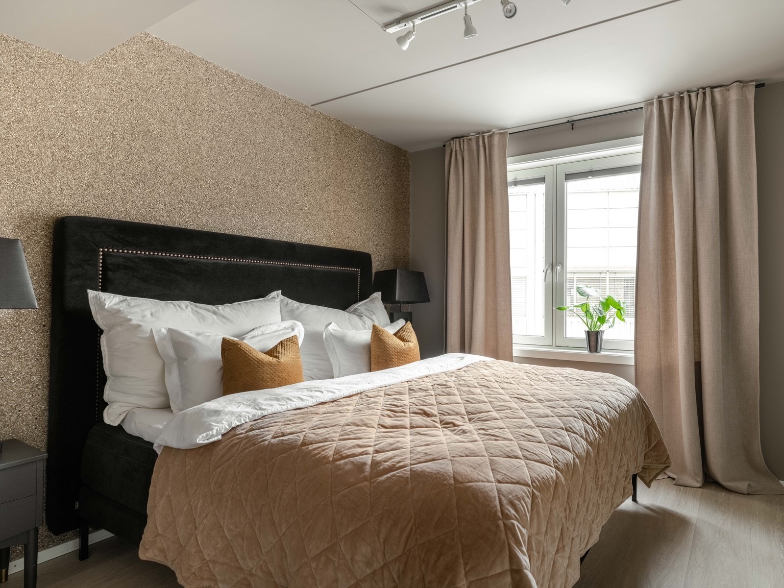 Hovedsoverommet er stort og luftig. Galleribilde