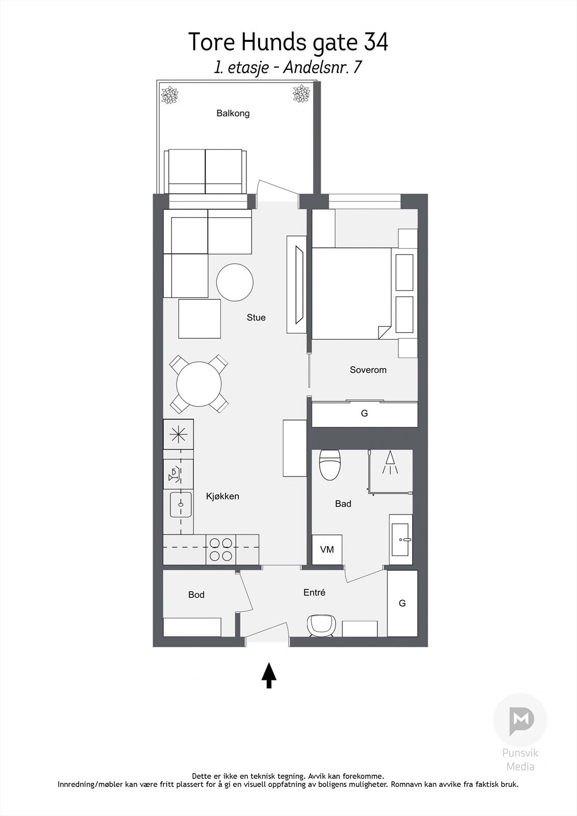 For orientering ønsker vi og vise deg plantegning før vi beveger oss inn. Galleribilde