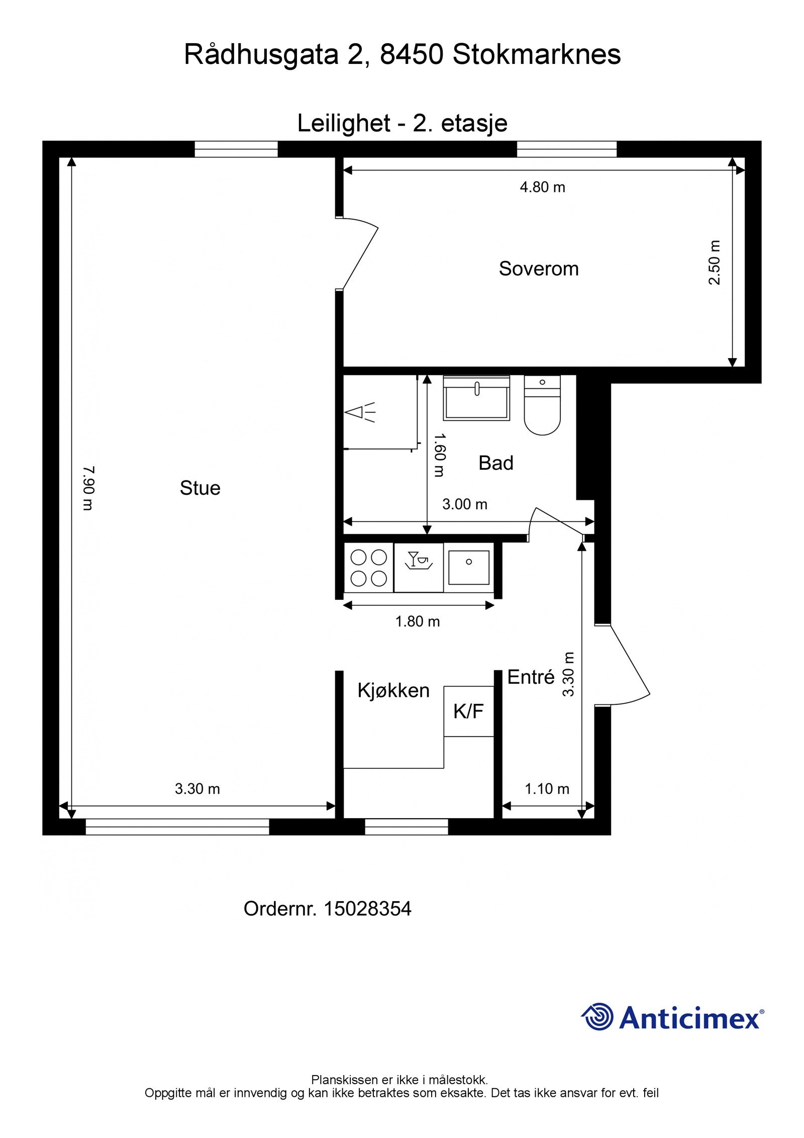 Planskisse. Galleribilde
