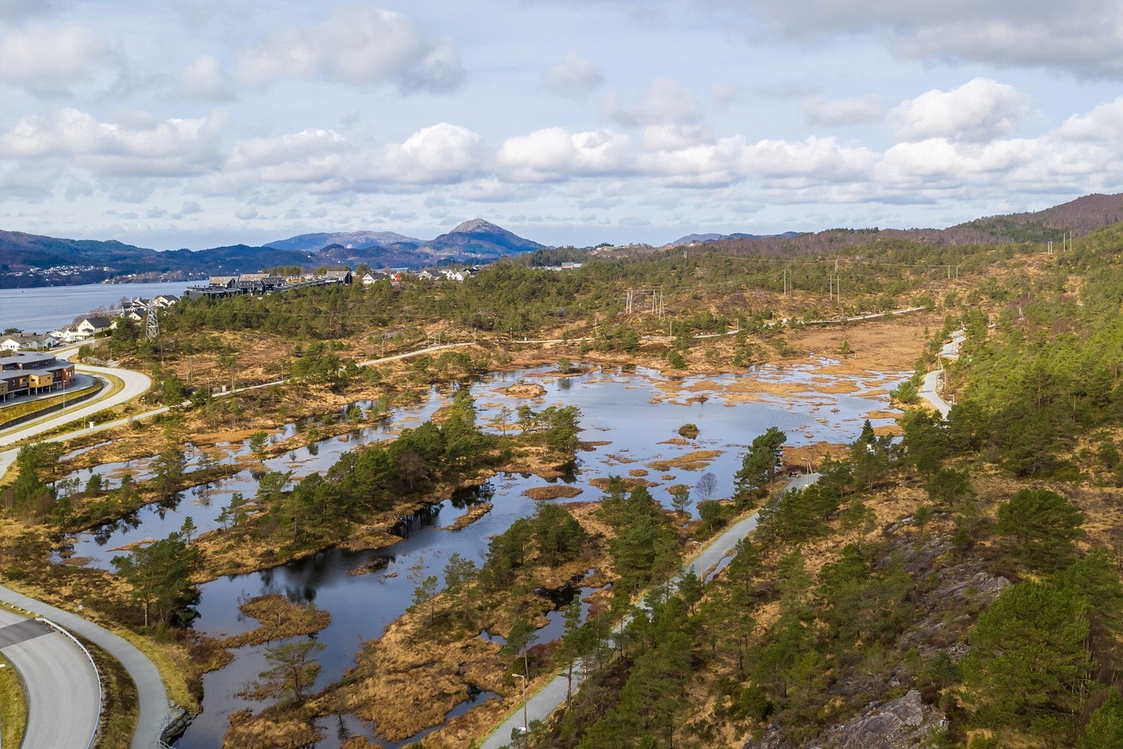 Brekkeløypen er en populær turløype som ligger like ved boligen Galleribilde