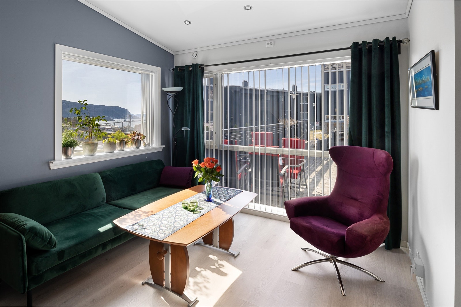 Parti av stuen Galleribilde