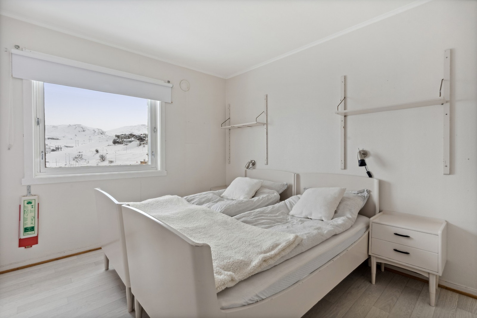 Lyst og fint soverom Galleribilde