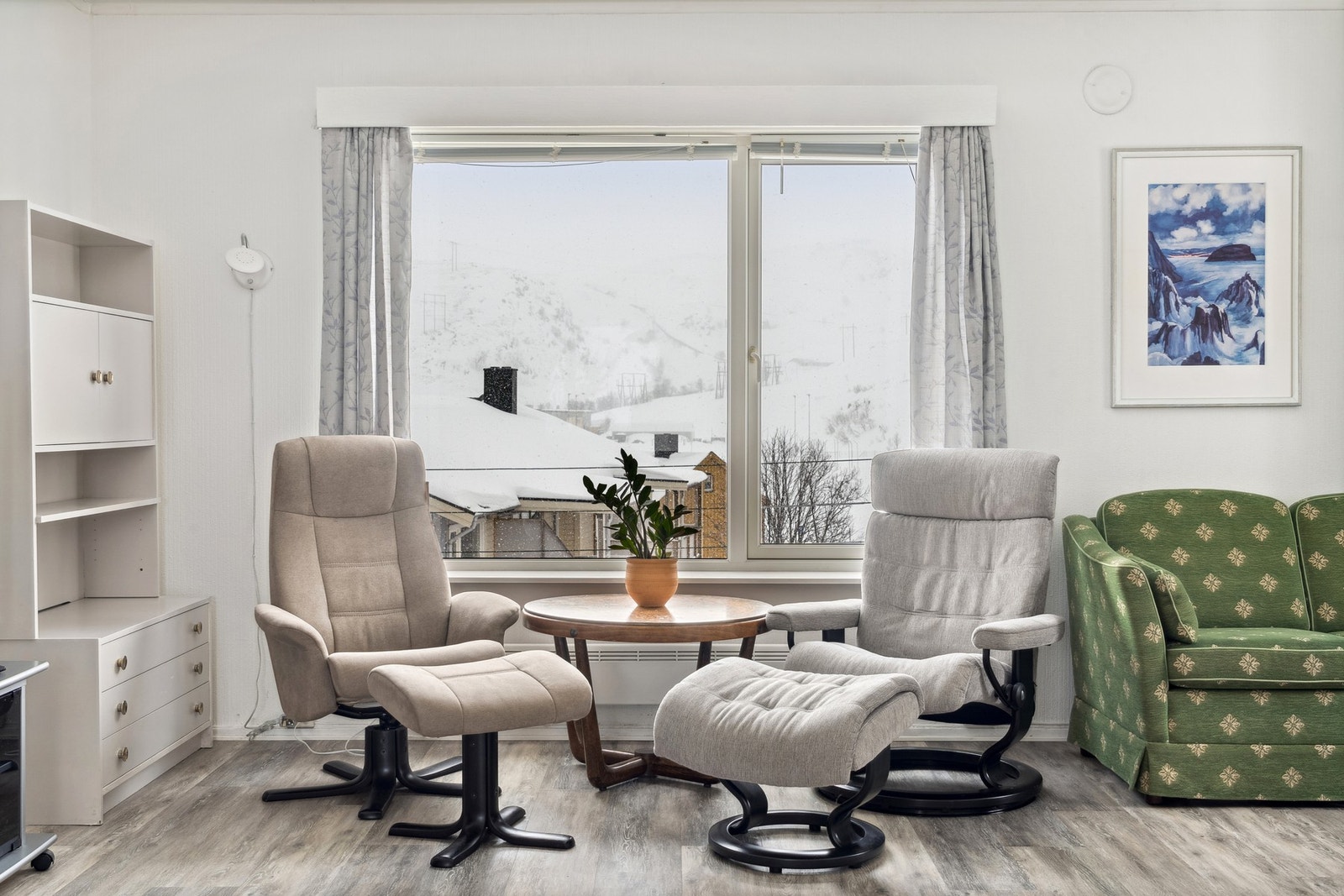 I stuen har du flere møbleringsmuligheter. Galleribilde