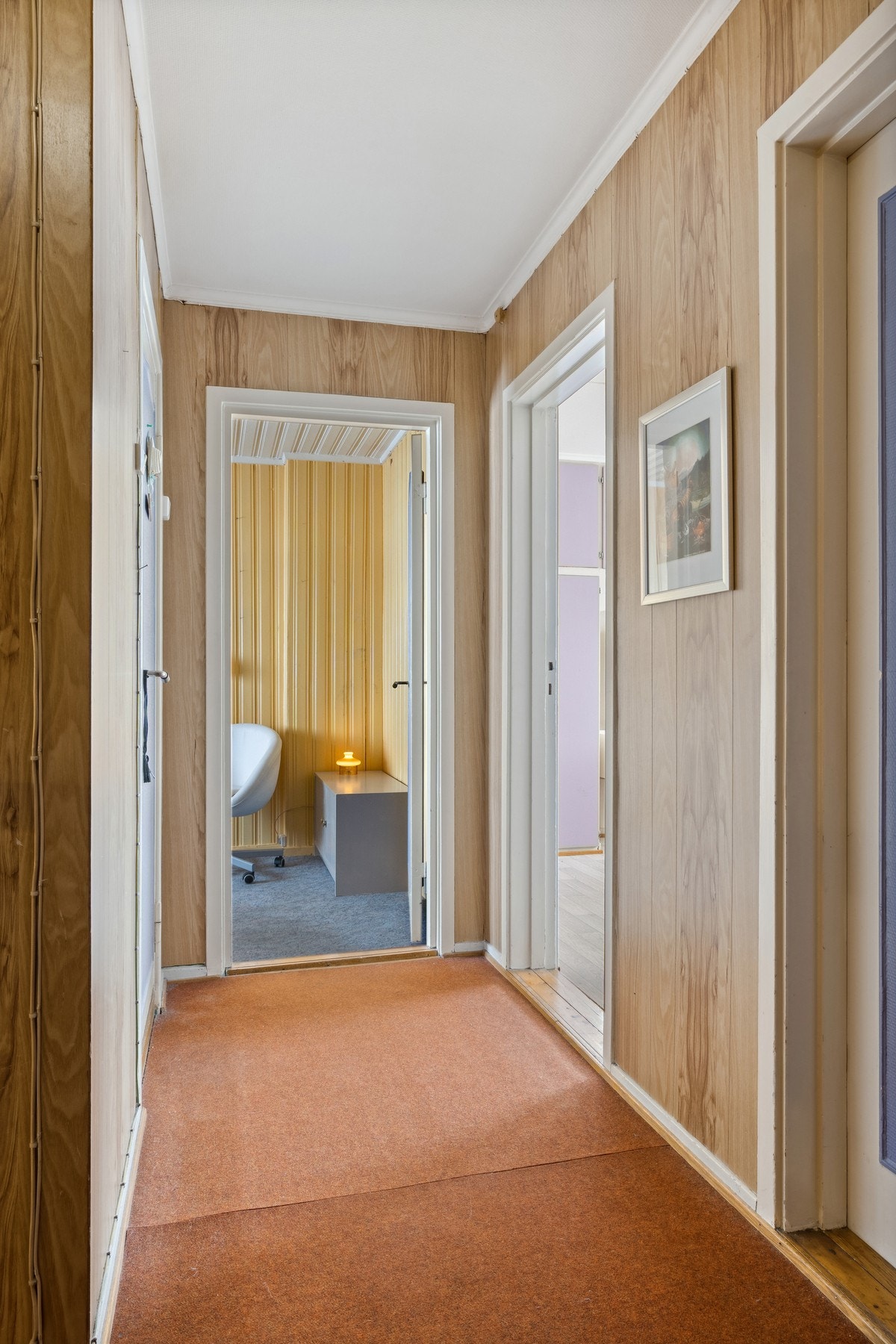 Gang i 3.etasje med tilgang til tre soverom og bad. Galleribilde