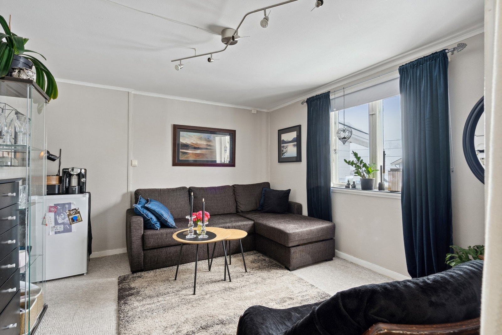 Kjellerstue/ soverom som i dag leies ut. Galleribilde