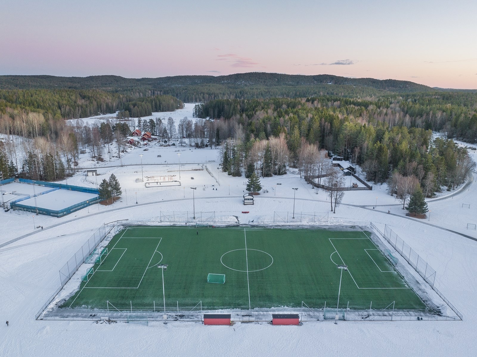 Haraløkka Idrettspark. Galleribilde