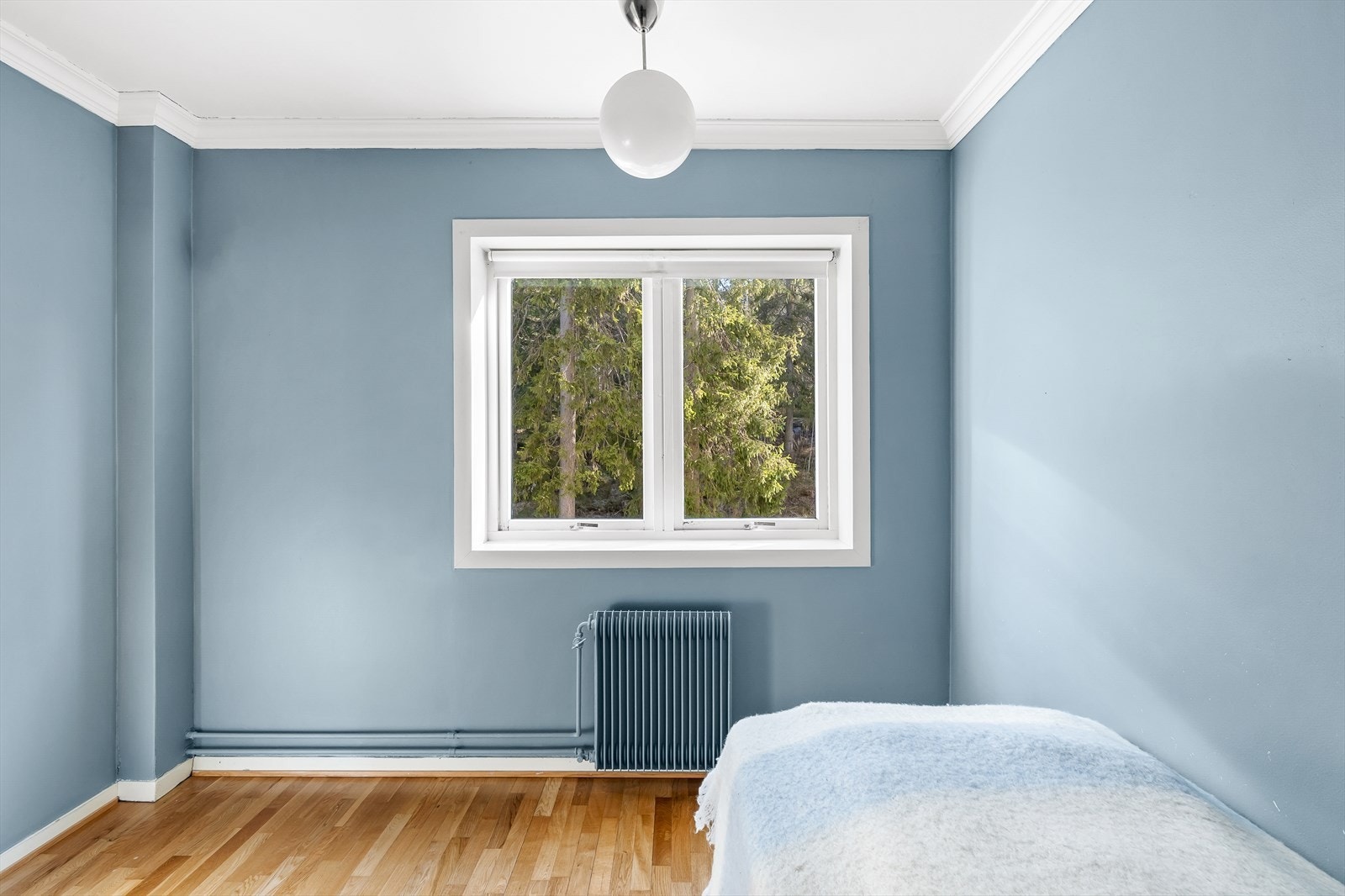 Det er parkettgulv på begge soverommene. Galleribilde