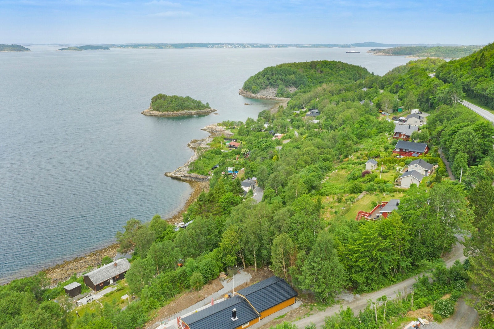 Nydelig utsikt fra feltet Galleribilde