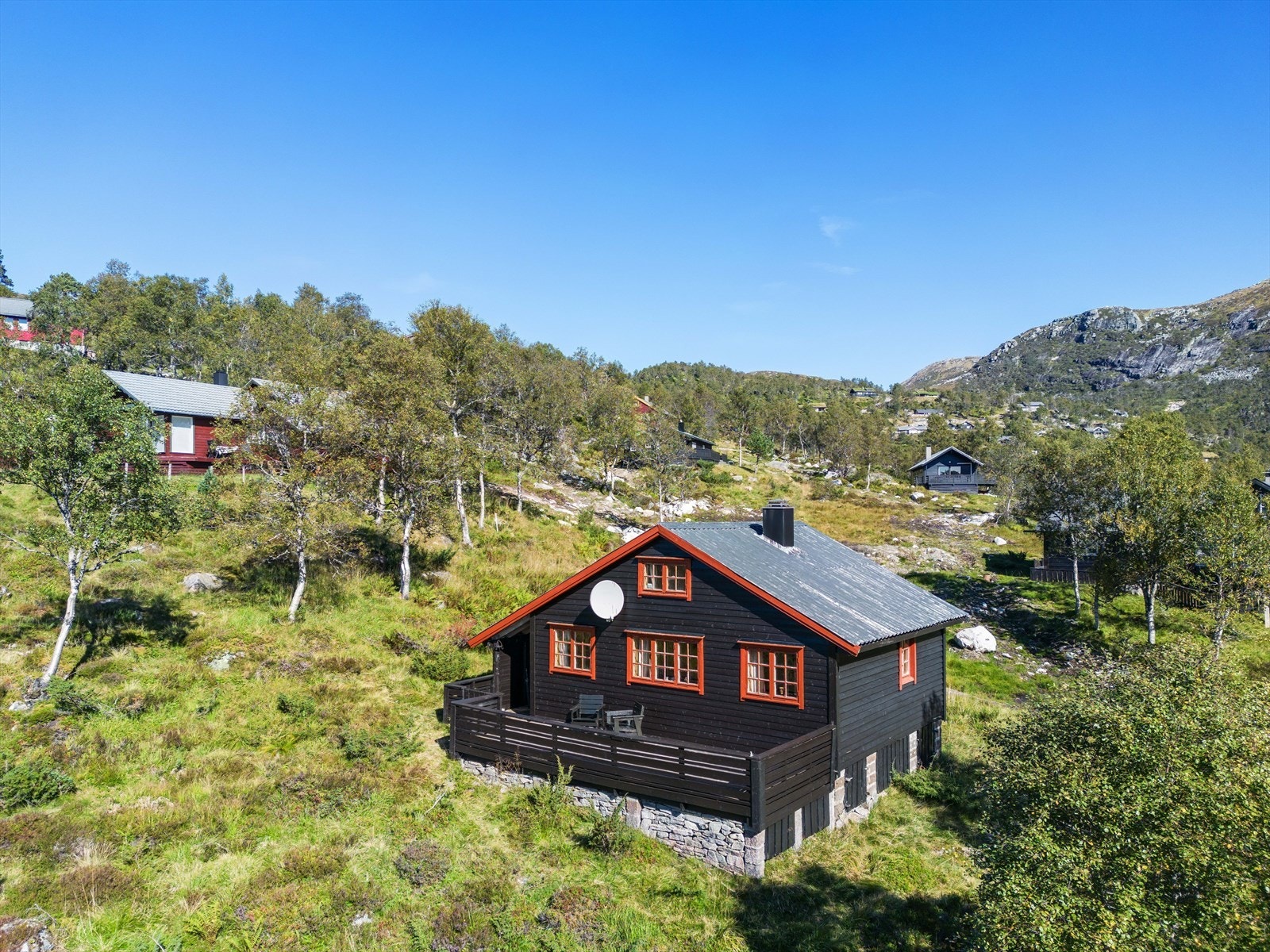 Hytten er godt holdt og bygget og eid av samme eier. Galleribilde