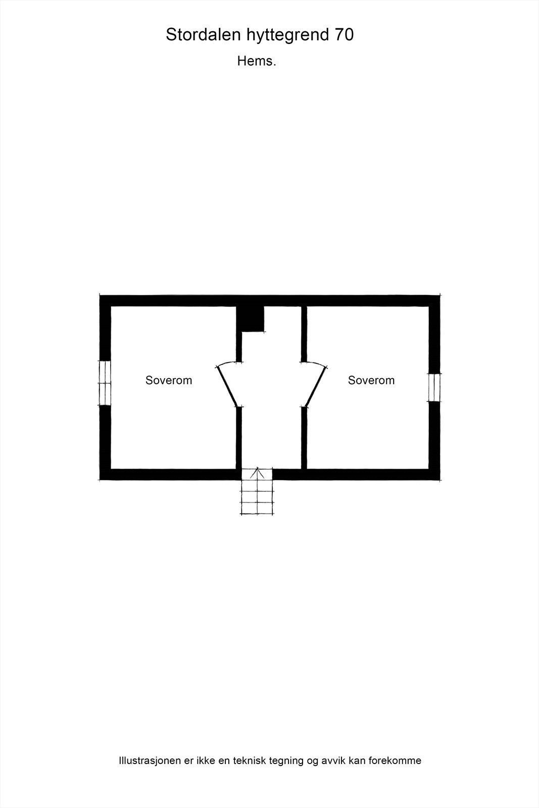 Plantegning hems Galleribilde