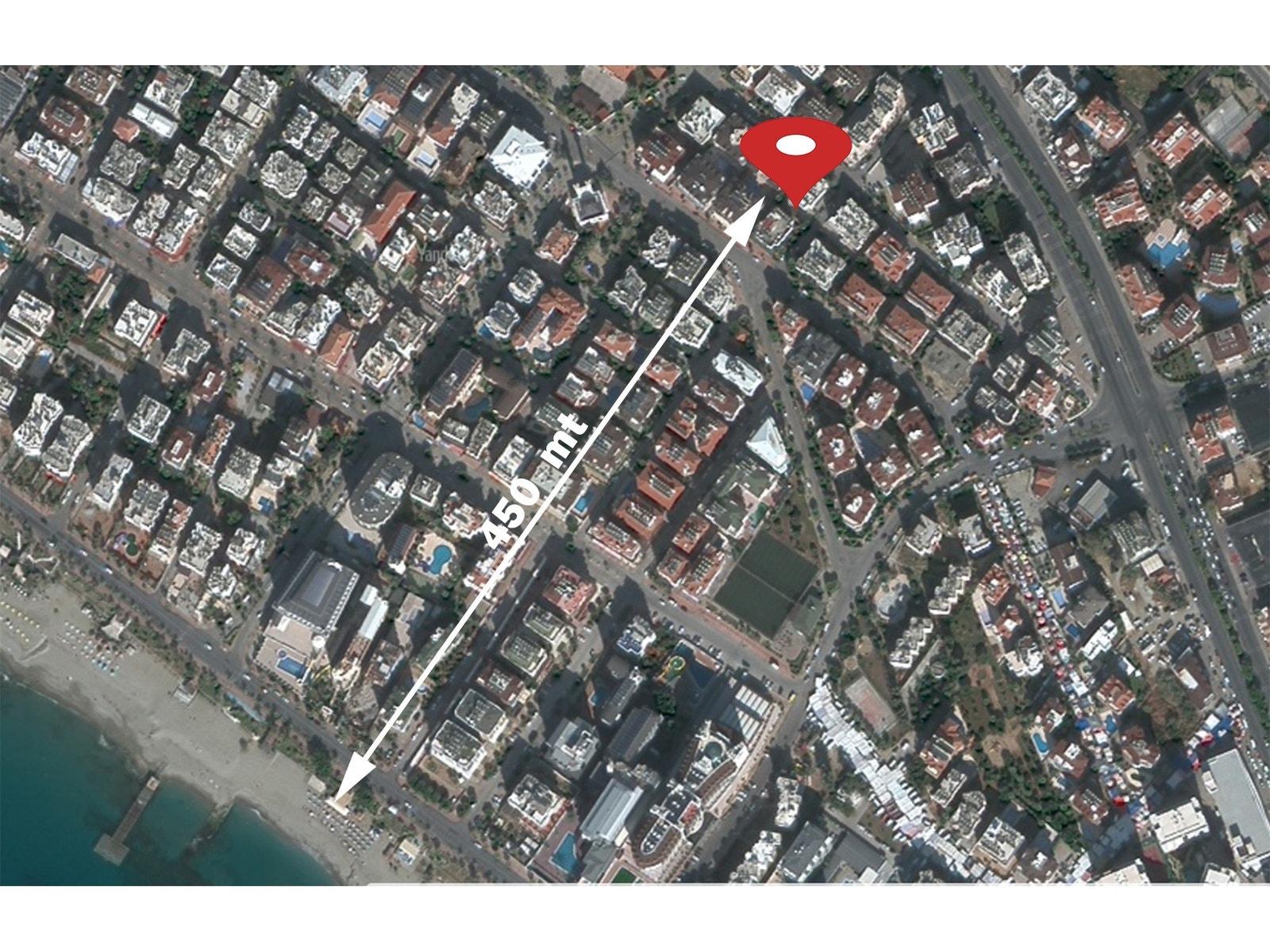 450 meter til stranden! Galleribilde