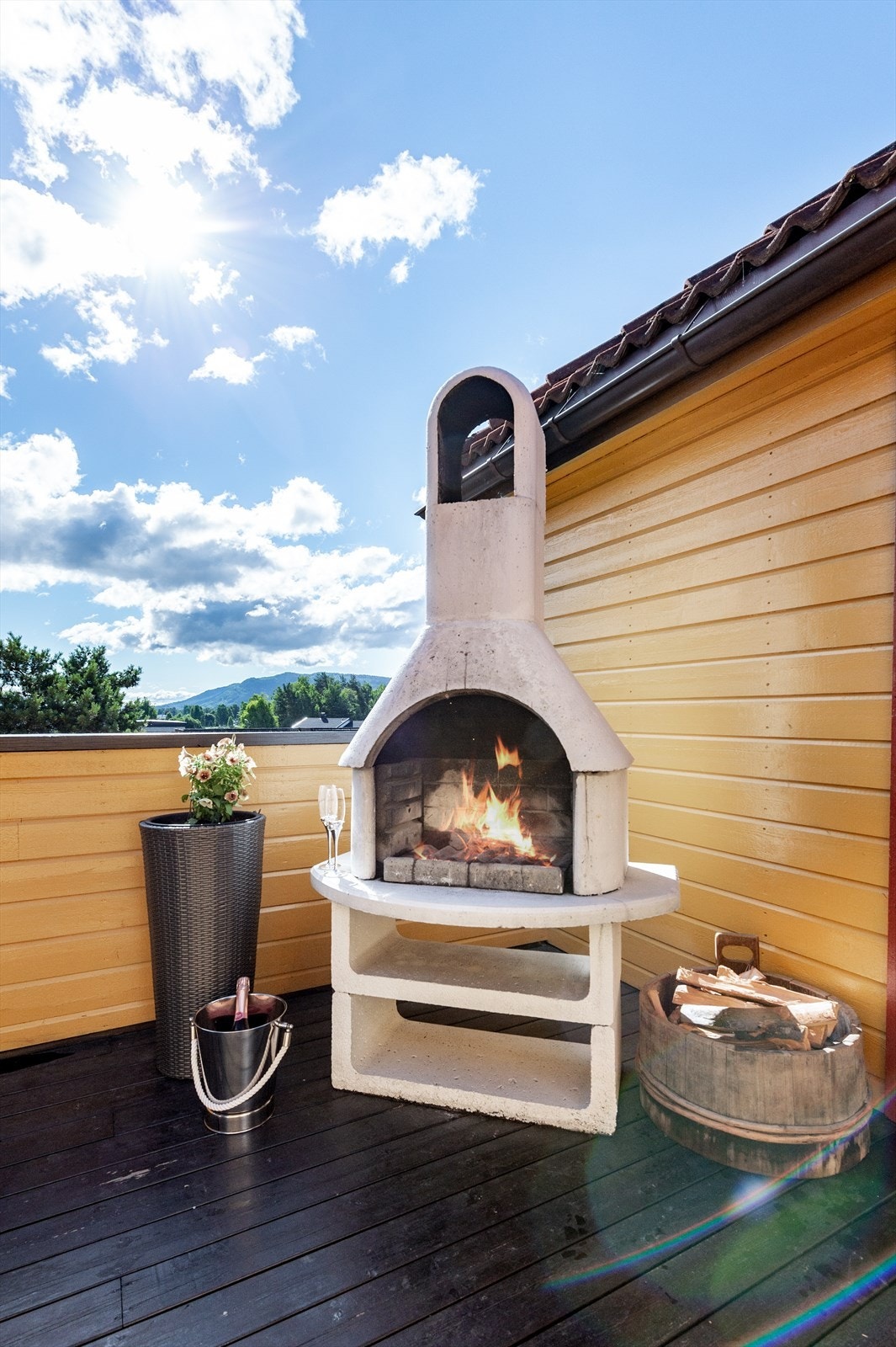 Terrasse Galleribilde