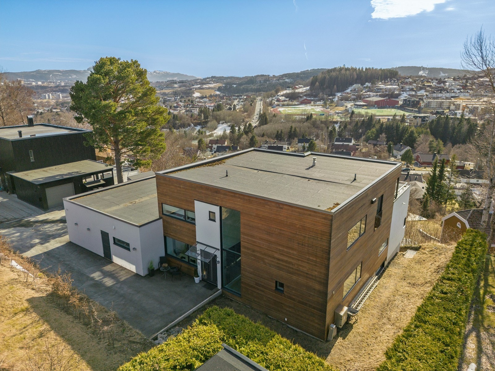 Beliggenheten er av det sjeldne slaget. Galleribilde