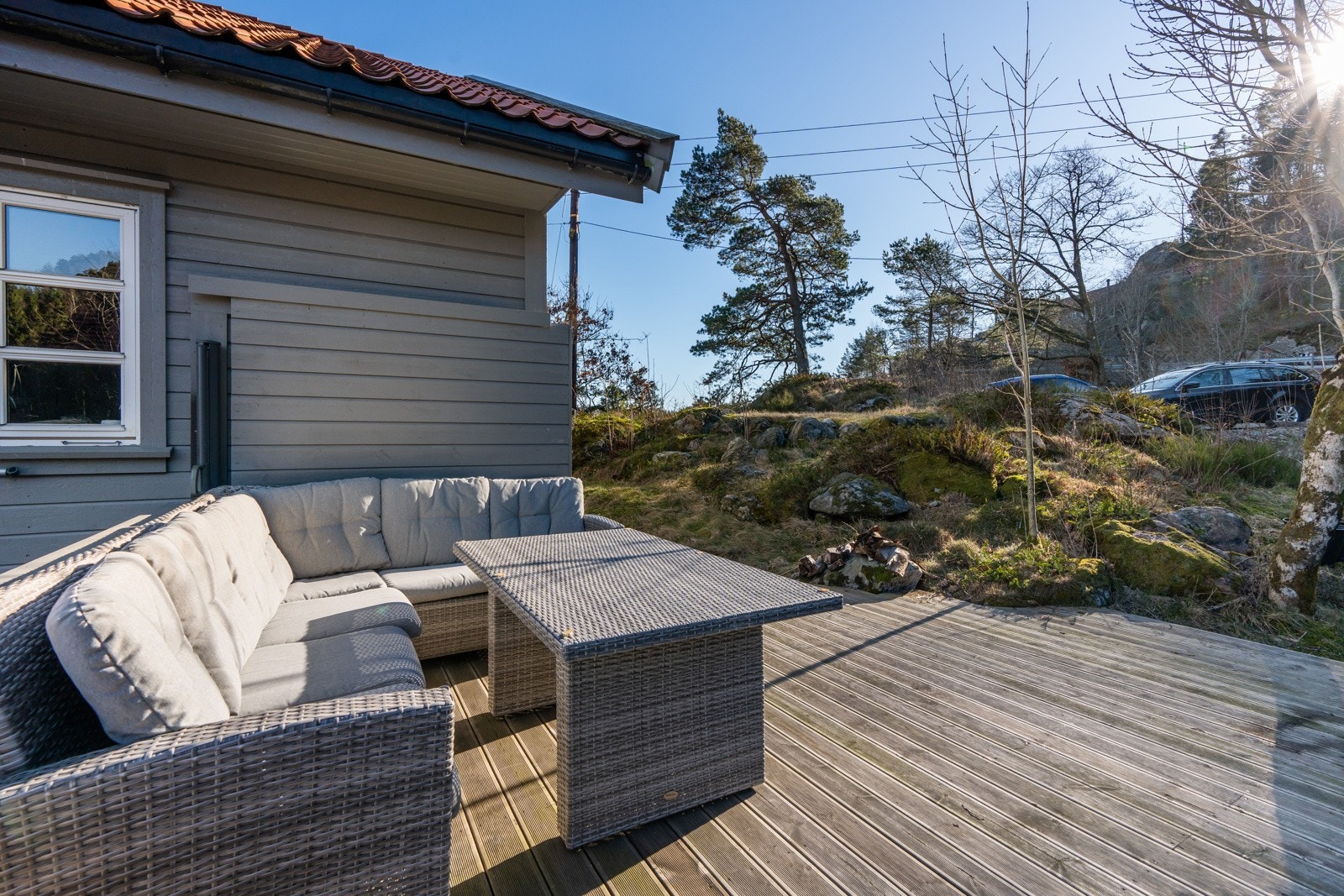 Uteplass Galleribilde