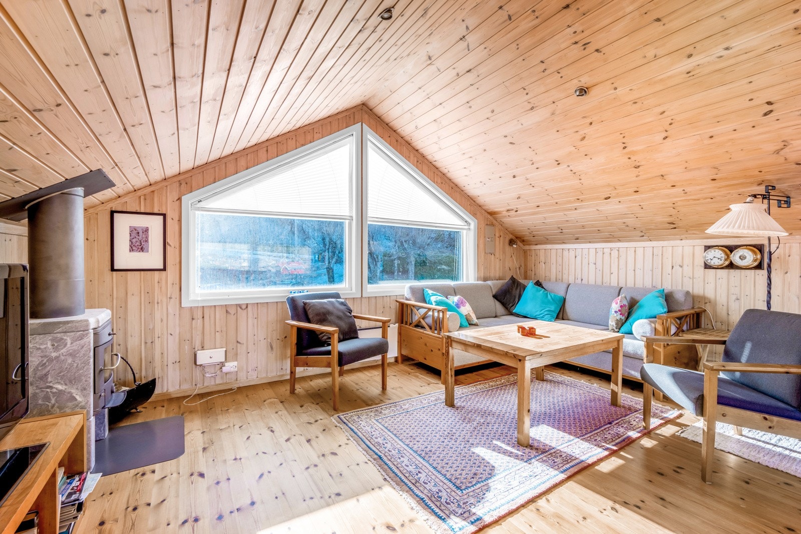 Loftstuen i hytte Galleribilde