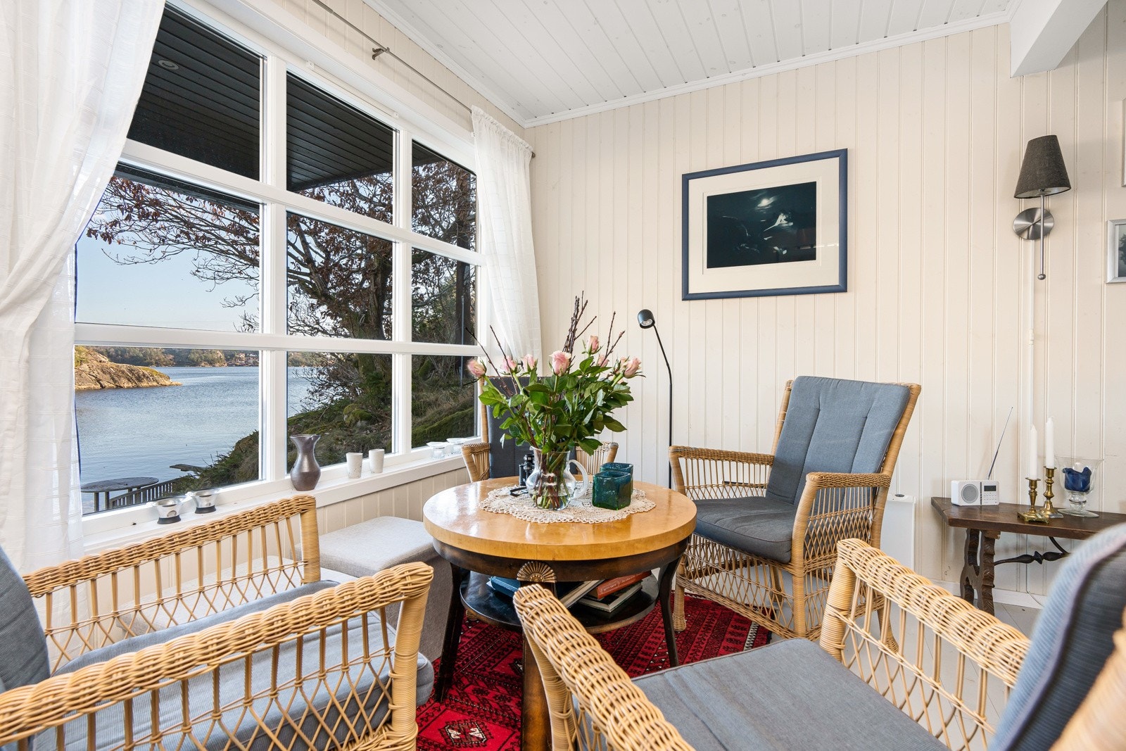 Fra stuen i hytten Galleribilde