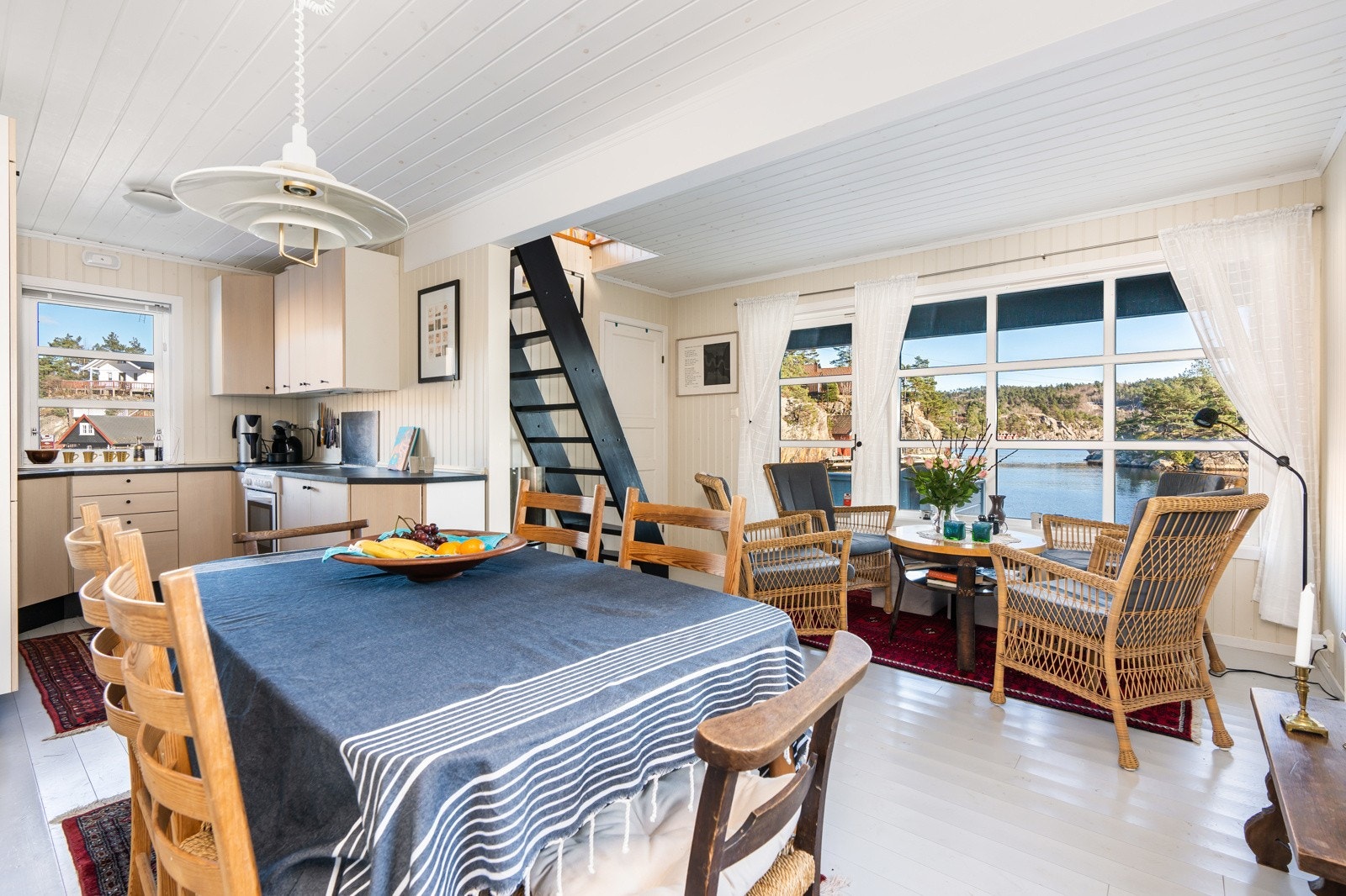 Fra stuen i hytten Galleribilde