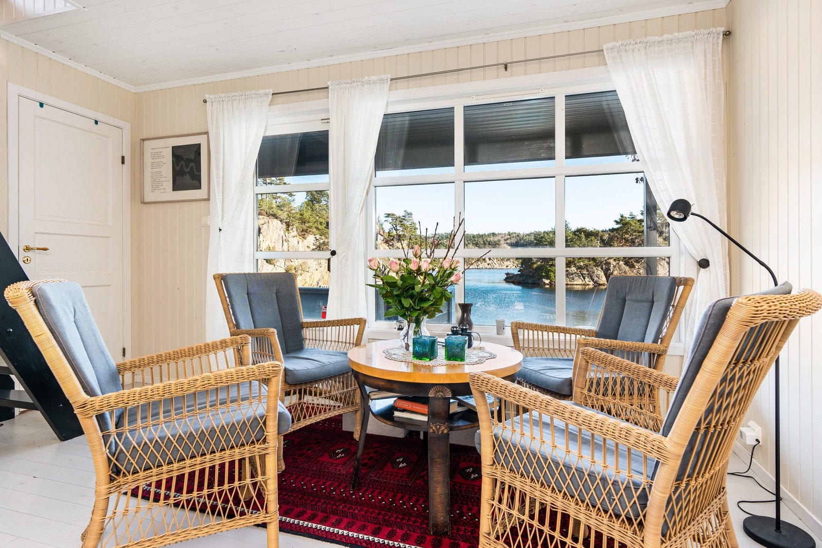 Fra stuen i hytten Galleribilde