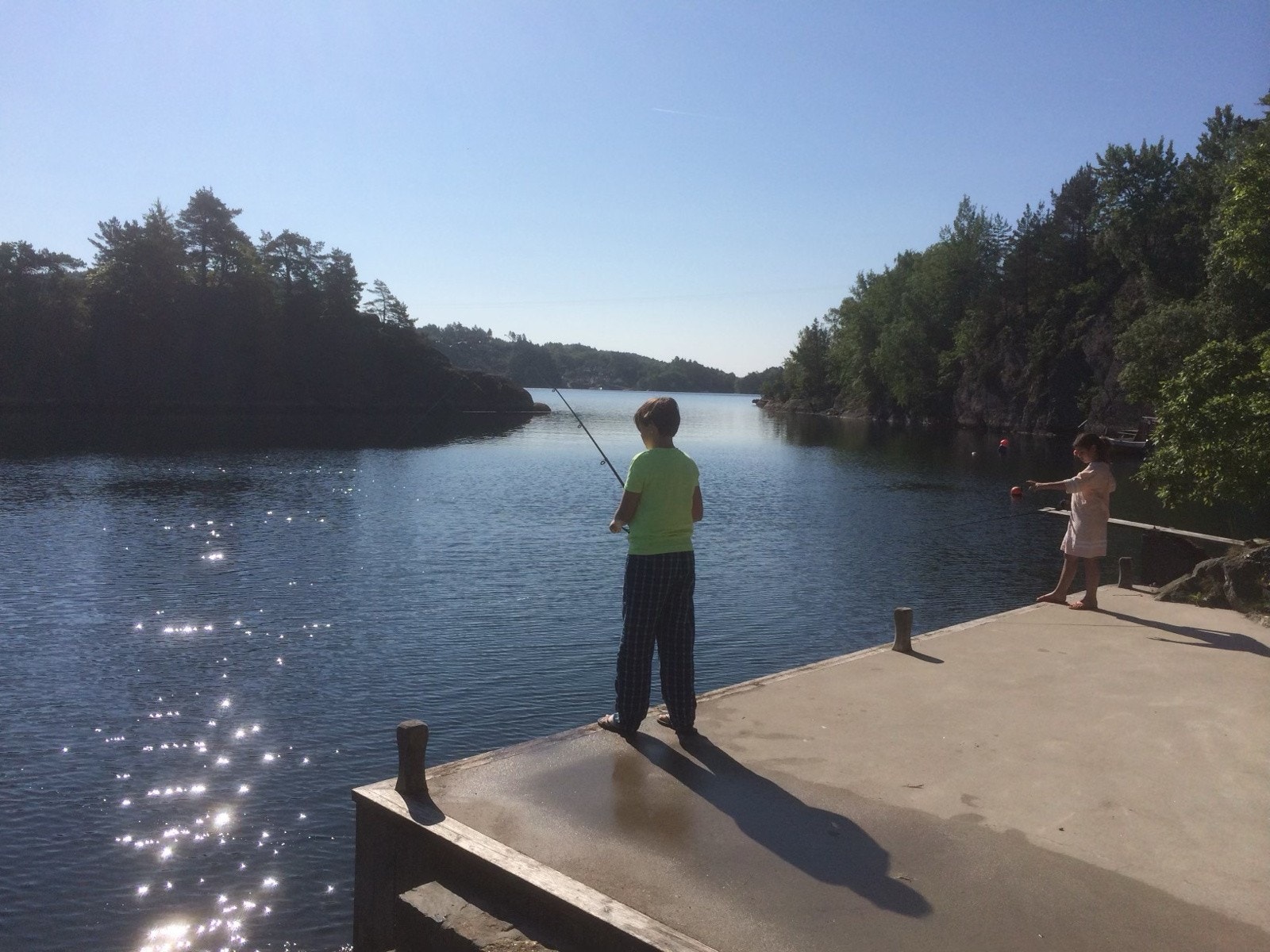 Stemningsbilde fra eier fra bryggen Galleribilde