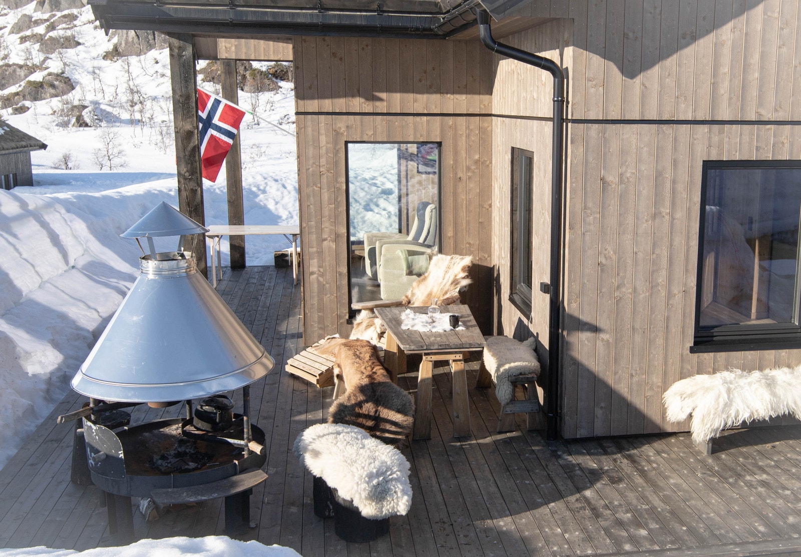 Sørvestvendt terrasse med muligheter Galleribilde