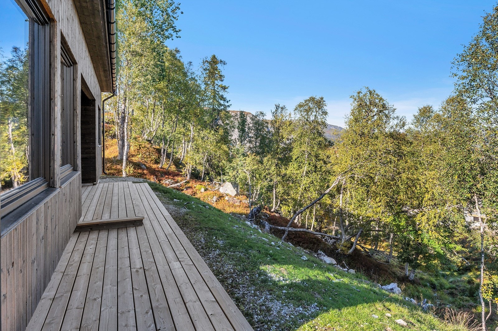 Flott tomt med utsikt og gode solforhold Galleribilde