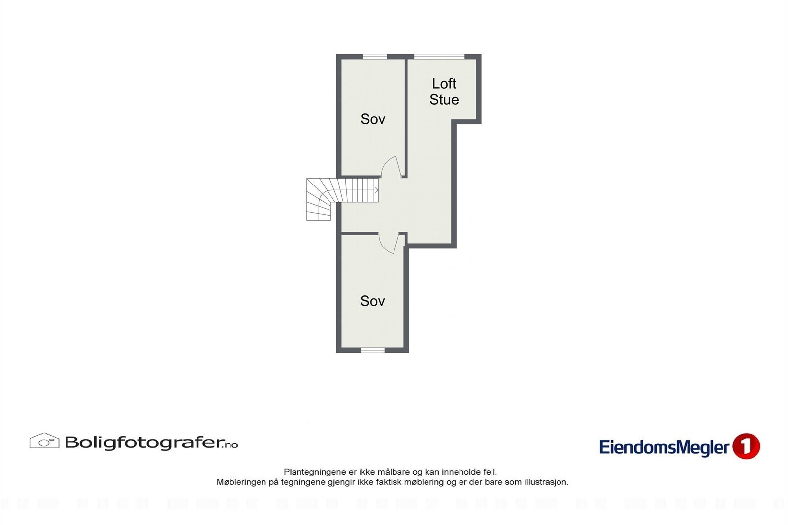 Plantegning på loftet Galleribilde