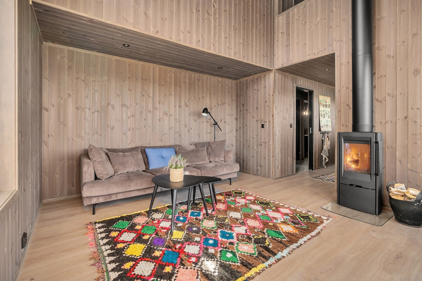 Mulighet for vedfyring gir lavere strømutgifter Galleribilde