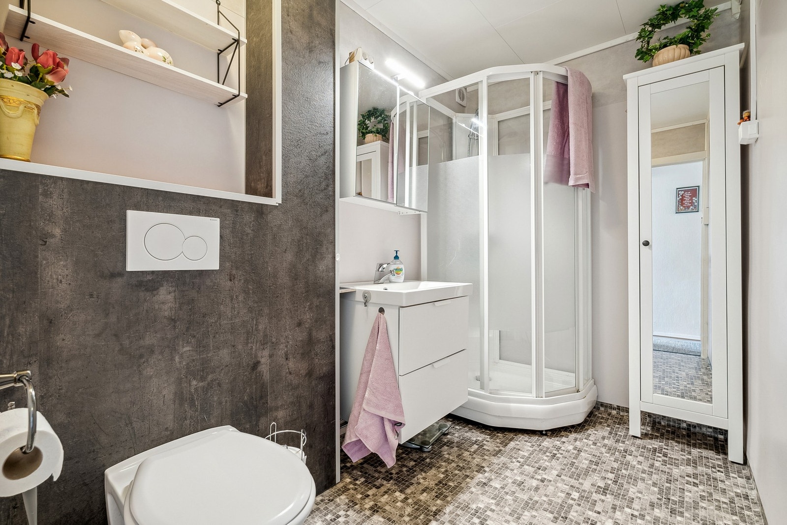 Flott bad renovert i 2018 av firma Galleribilde