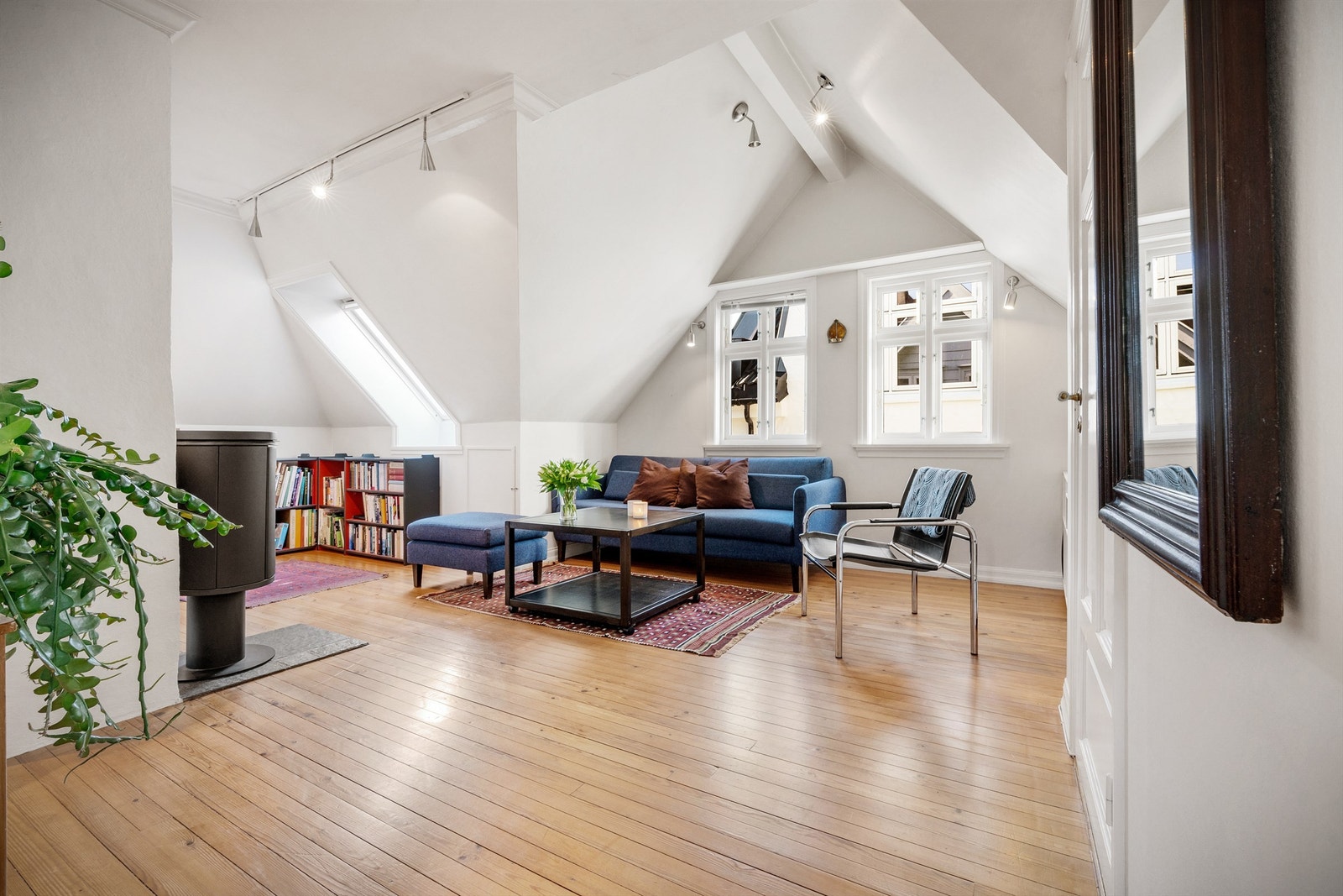 Lys og koselig stue Galleribilde