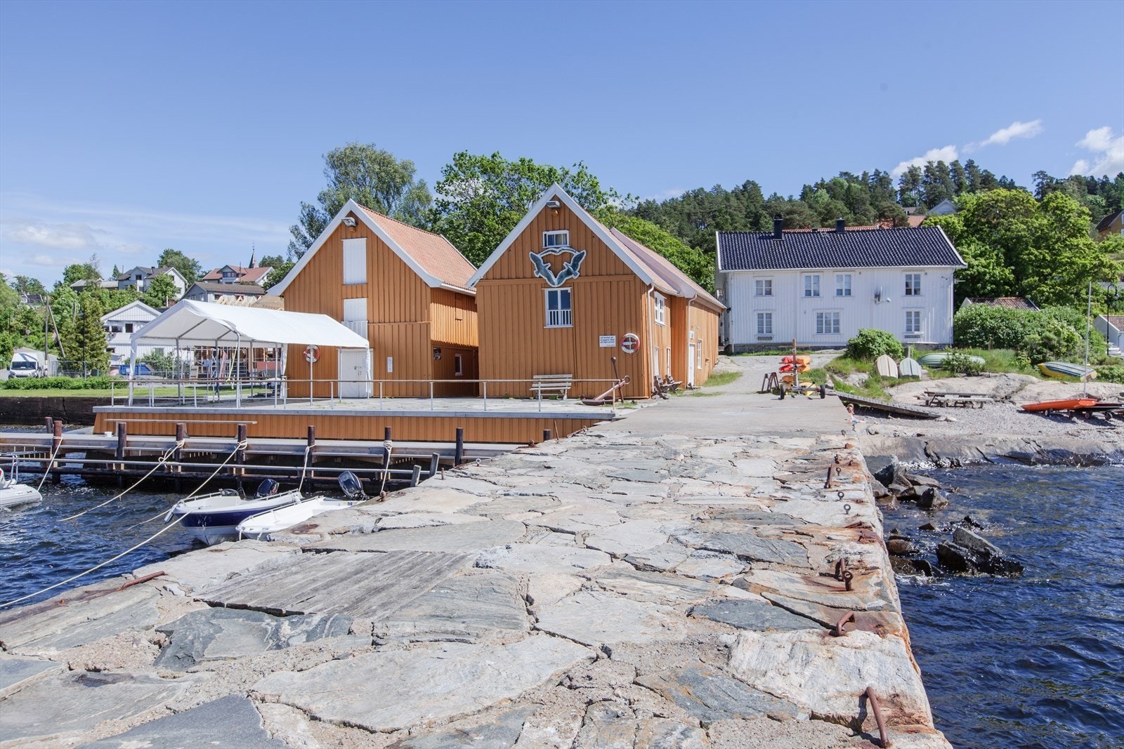Hvitsten brygge. Galleribilde