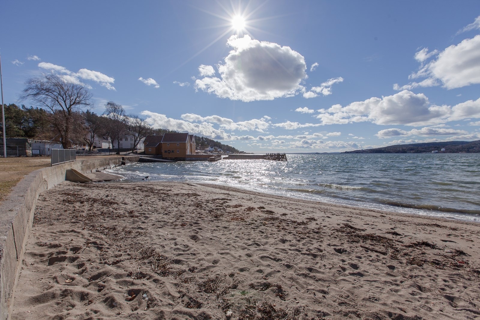 Hvitsten strand. Galleribilde