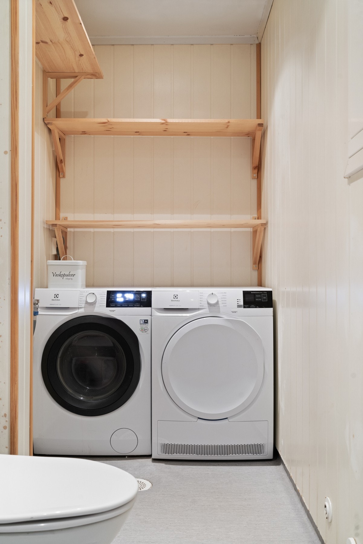 Eget vaskerom som også fungerer som et gjeste-wc? Galleribilde