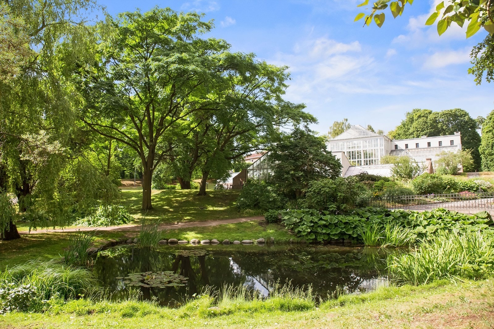 Kort vei til vakre Botanisk Hage. Galleribilde