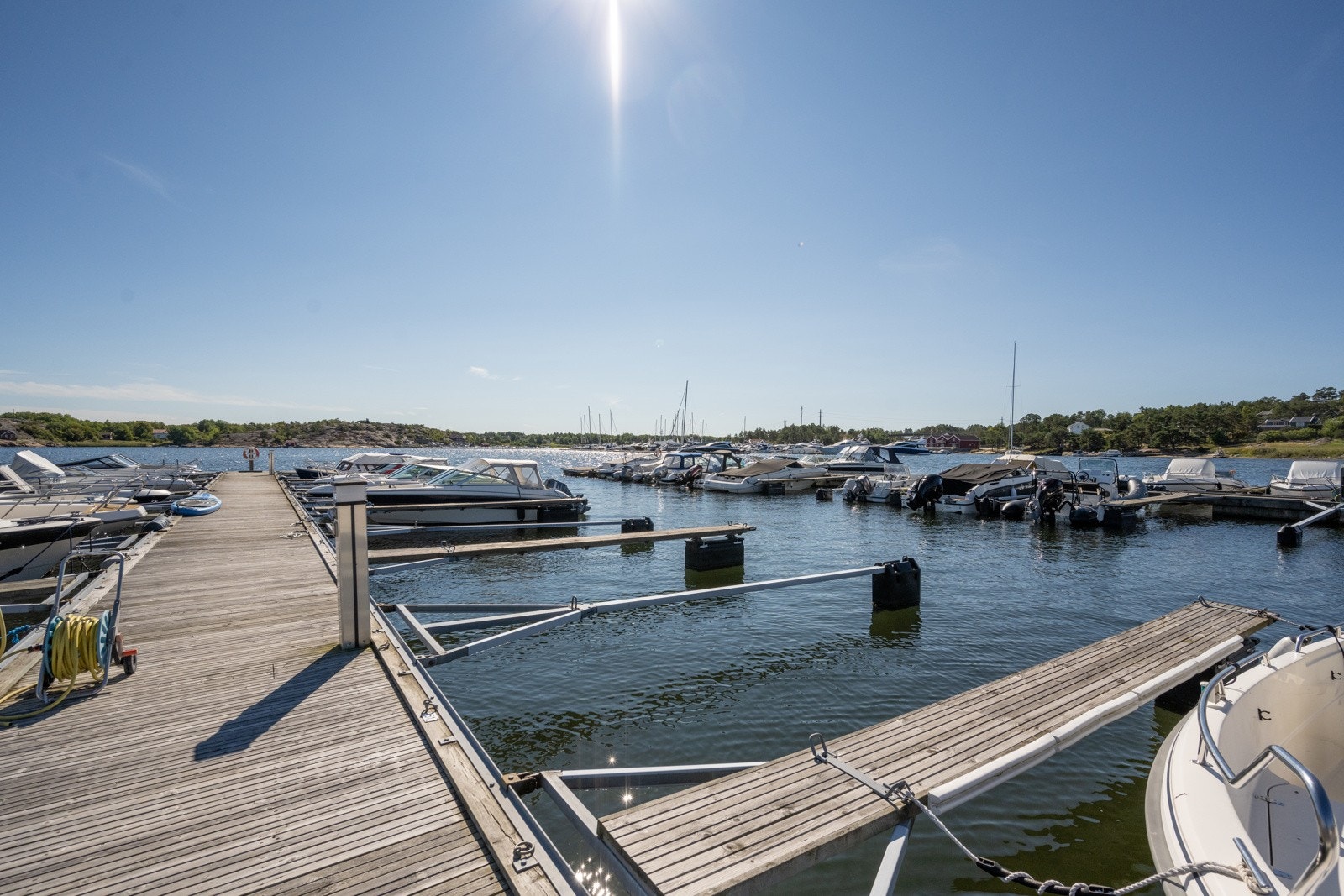 Selveiet 3 meters bred båtplass medfølger Galleribilde