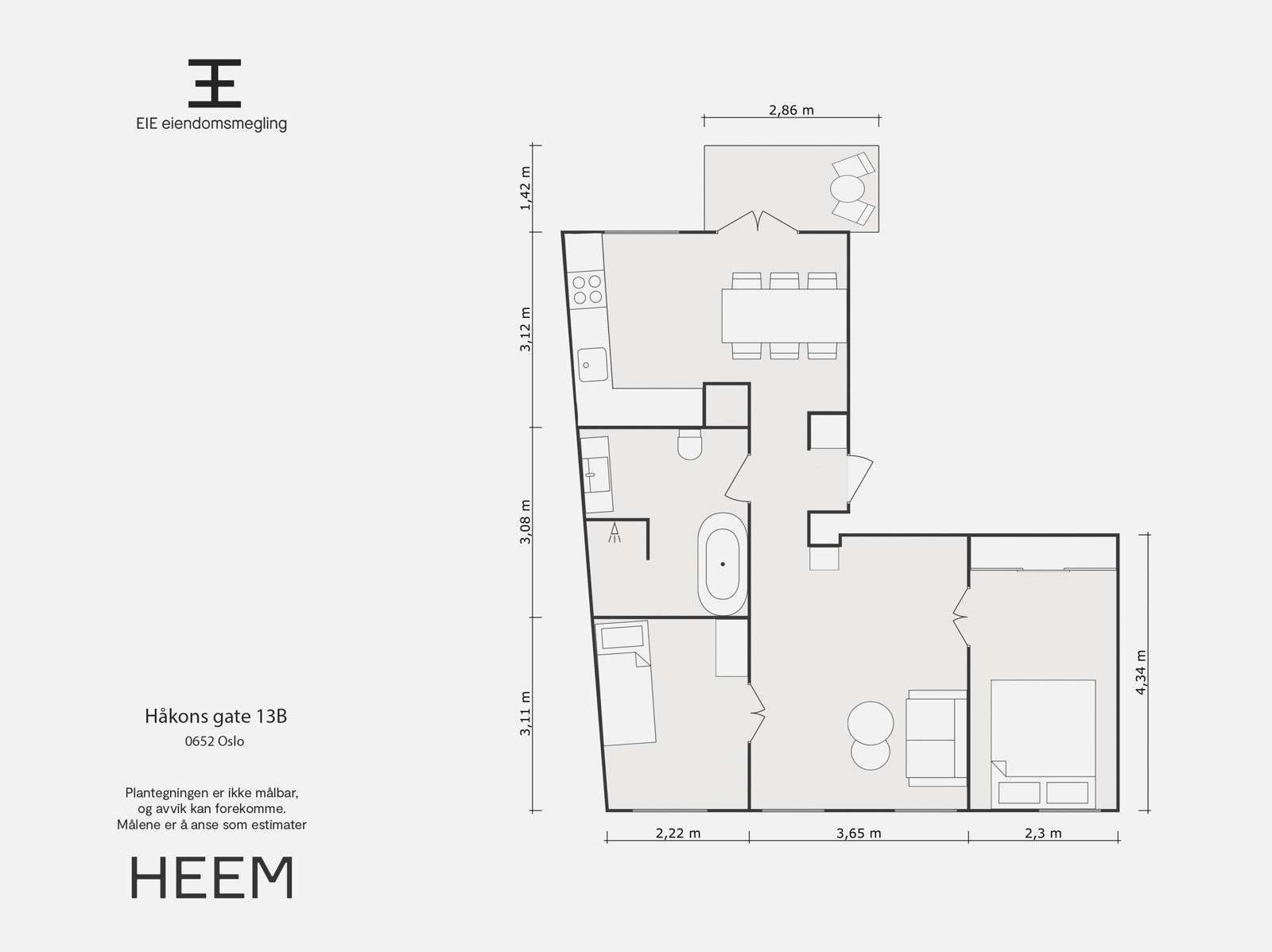Plantegning | 4. etasje Galleribilde