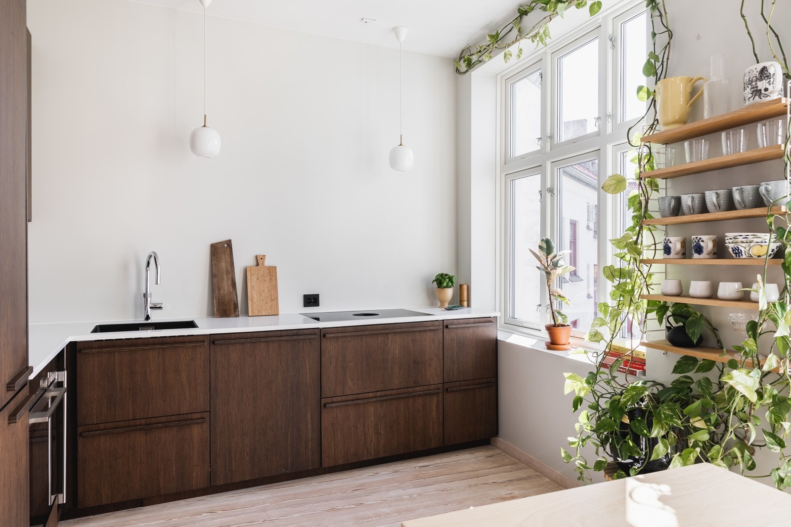 Bambus-fronter levert av Ask og Eng. Galleribilde