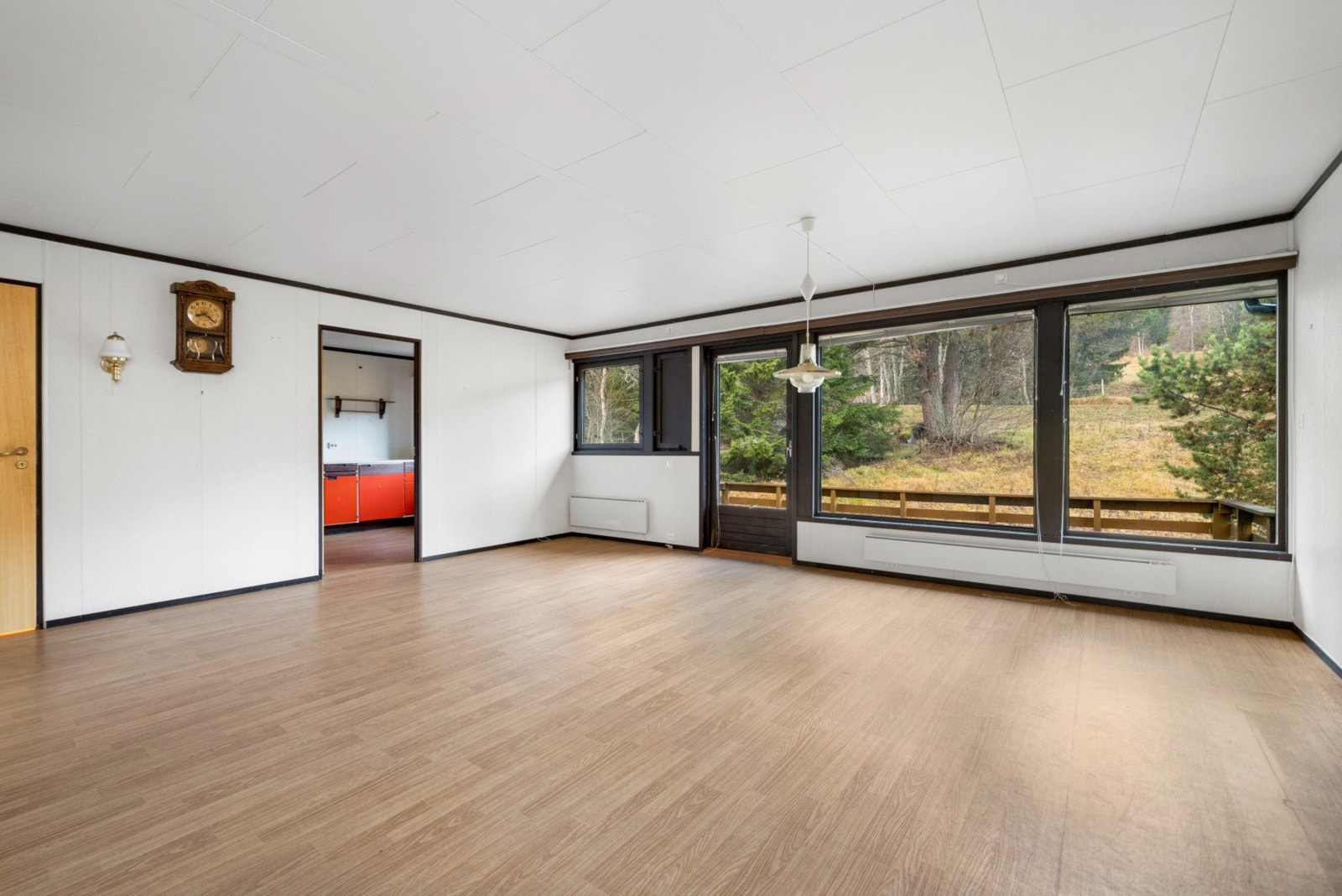 Romslig stue på 31 kvm. Galleribilde