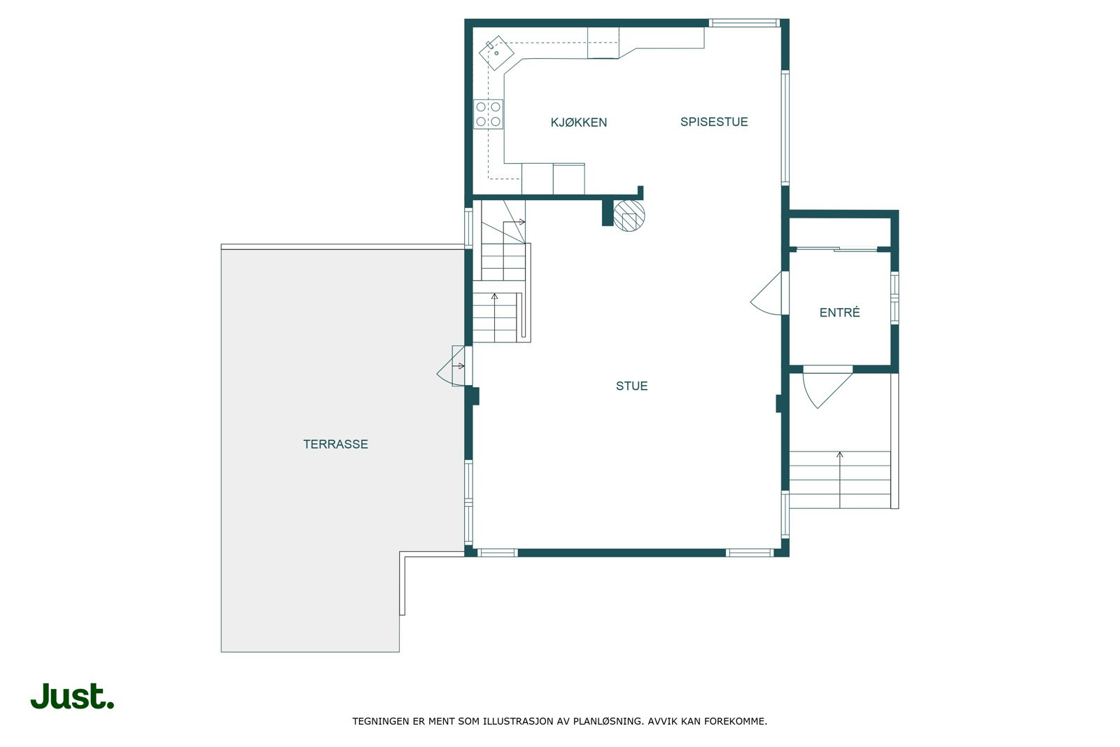 Planskisse hovedplan.