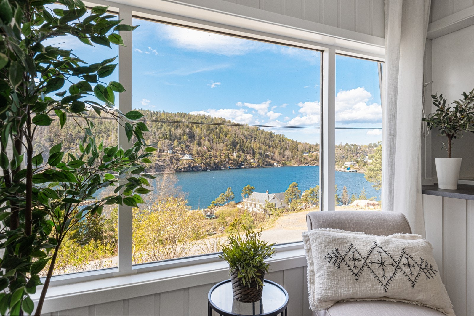 Utsikt fra stue Galleribilde