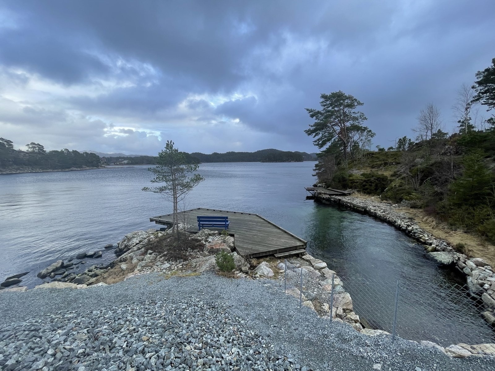 Friområde m/terrasseplatting Galleribilde