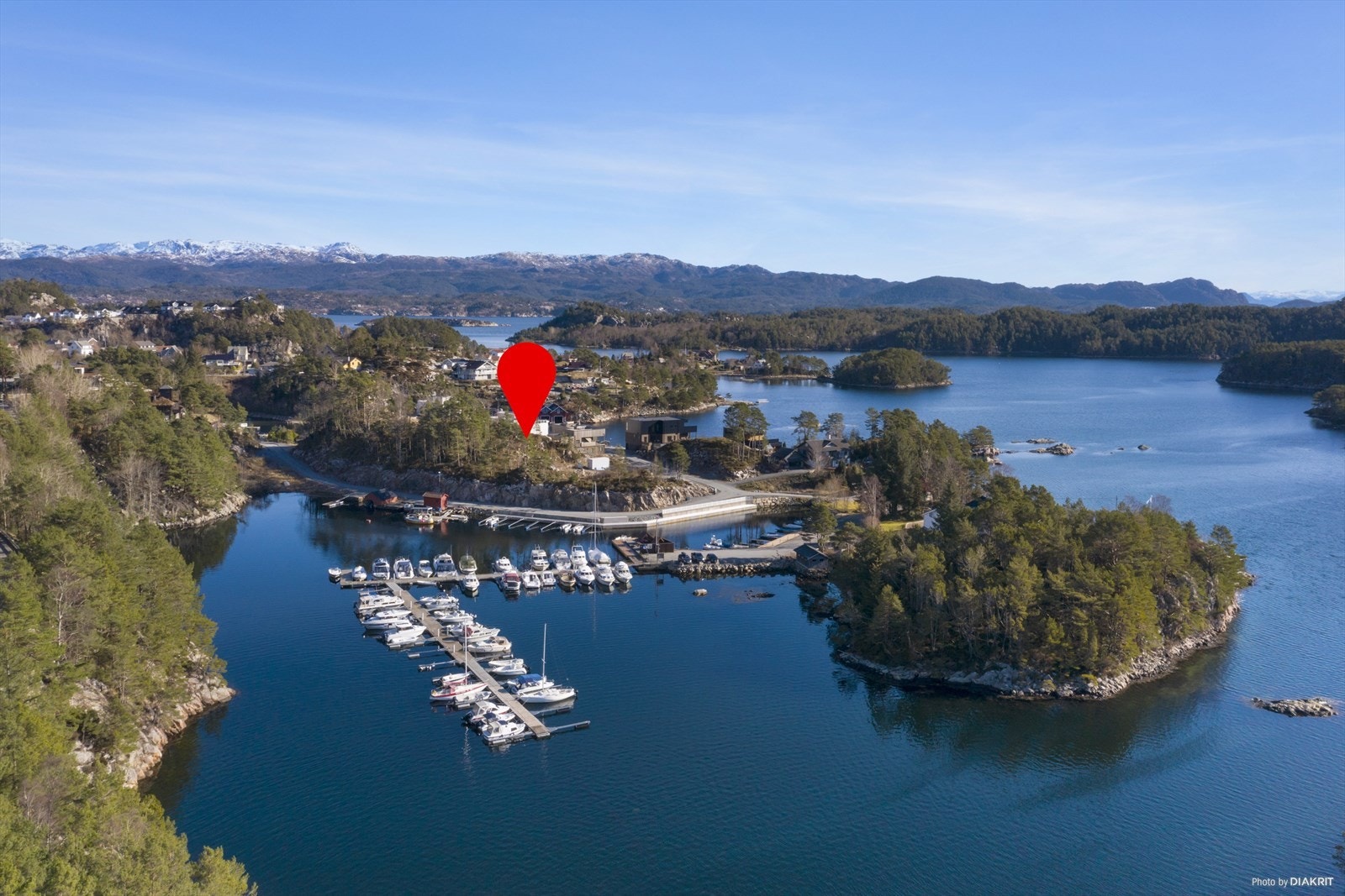 Lun båthamn Galleribilde