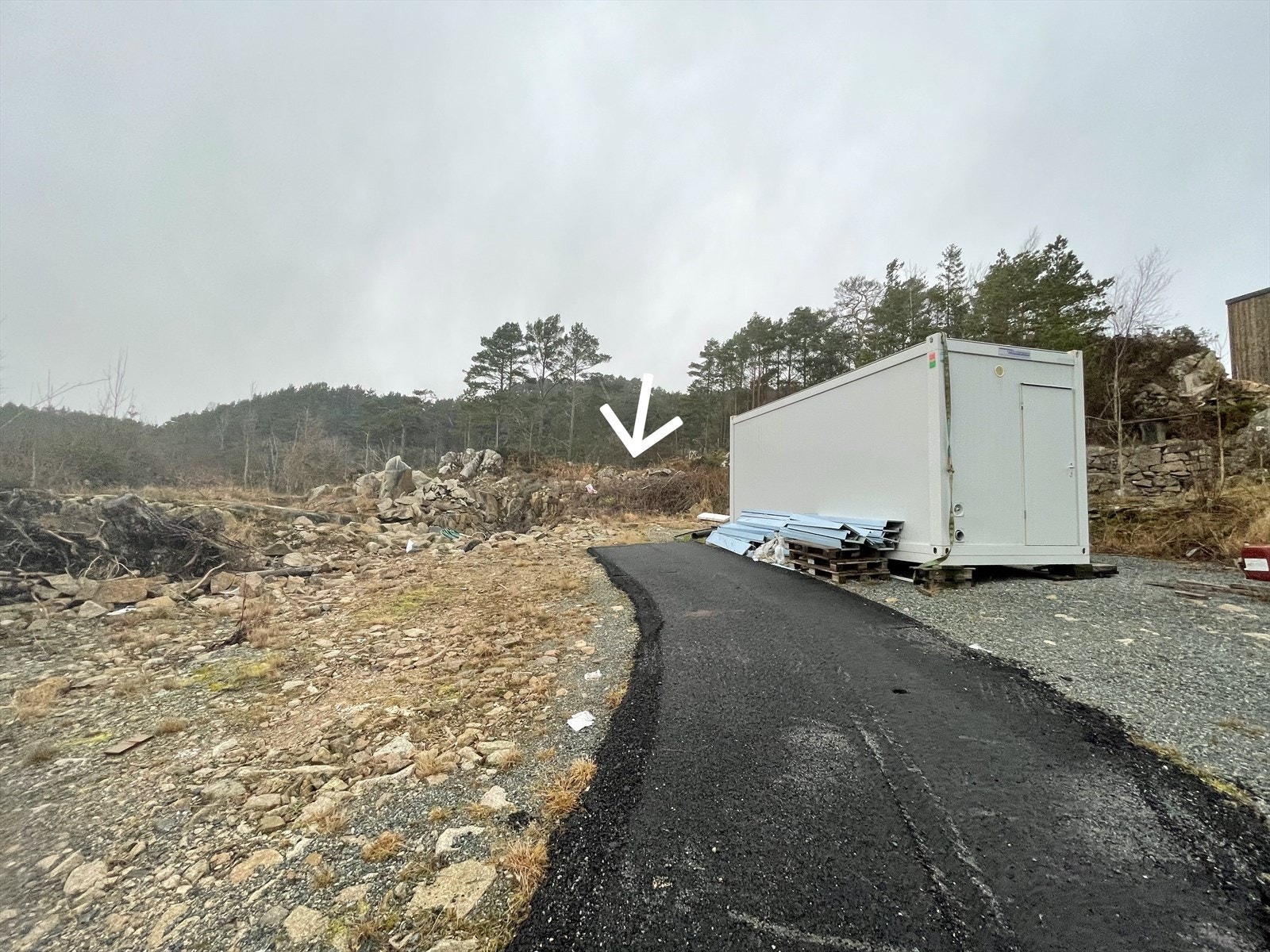 Adkomst til tomt Galleribilde