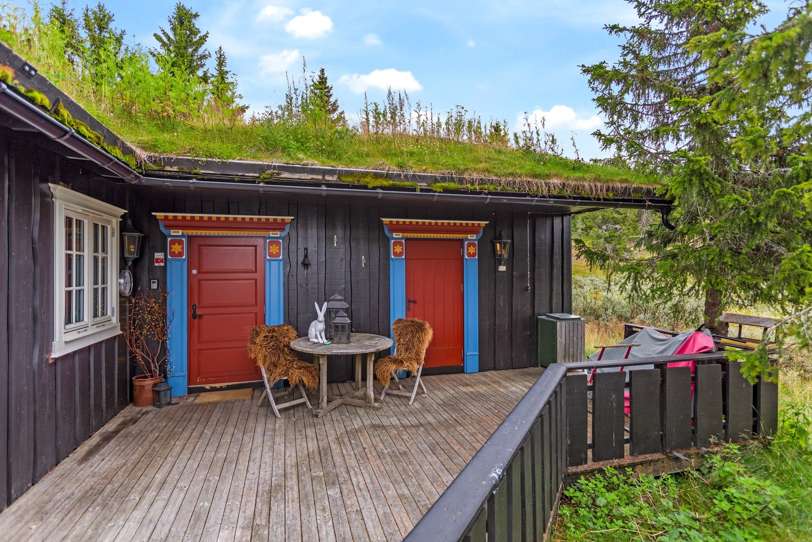 Flott og innholdsrike fritidseiendommen beliggende på Hafjelltoppen. Galleribilde