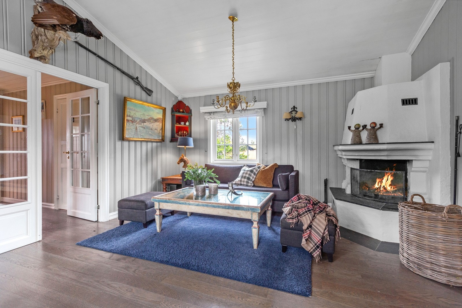 Lun og trivelig hytte med smart planløsning. Galleribilde