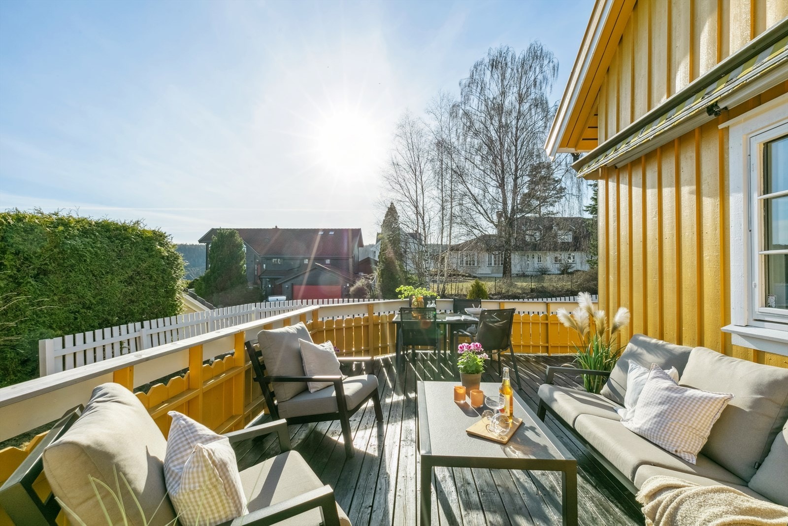 Her her man muligheten til å nyte varme og lange sommerdager med veldig gode solforhold. Galleribilde