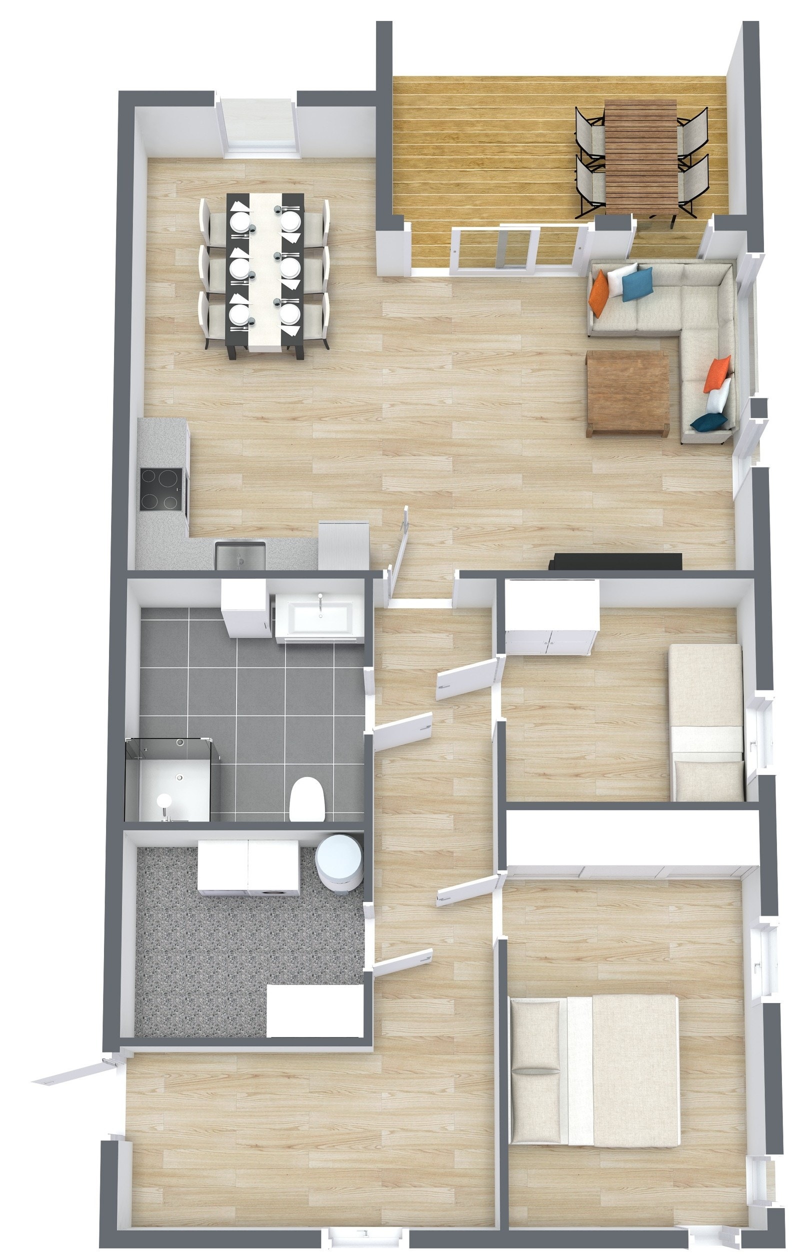 Planskisse Galleribilde